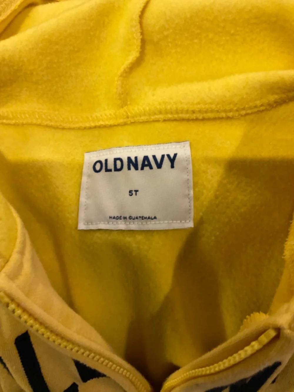 Old Navy Bundle Yellow Hoodie Size: 5T & Denim Jeans Size: 4T Bundle Pre Owned